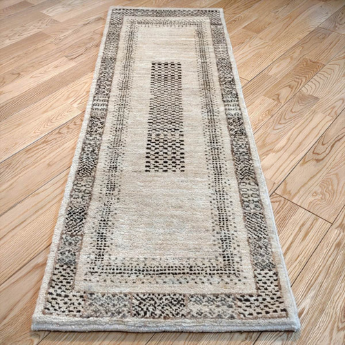 秋のお試しキャンペーン】天然ラグ ガゼニラハット 92×58 赤 花 蔦 秋の