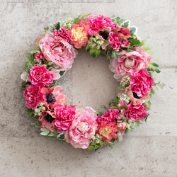 すずらんシルクフラワーリース すずらんのリース | Atelier SAKI アトリエ咲