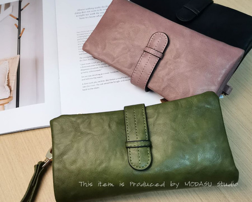 【シンプルで上品】m0851 長財布 オシャレ コンパクト 機能的 旬 長財布 ロングウォレット 日本製 お札 小銭入れ カードケース