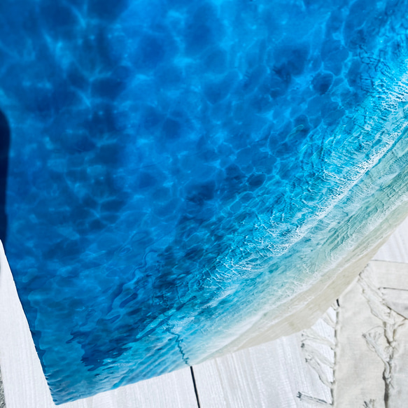 ★超立体　沖縄の海 レジンアートボード　美ら海　オーシャンアート　　N239 5枚目の画像