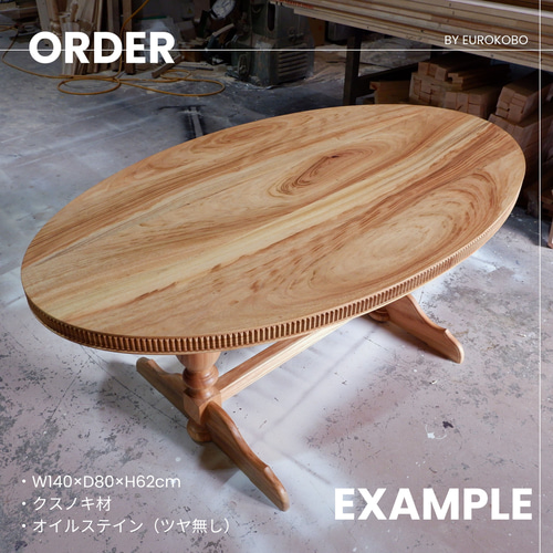 ゆうこ様用フルオーダーの天板製作いたします。