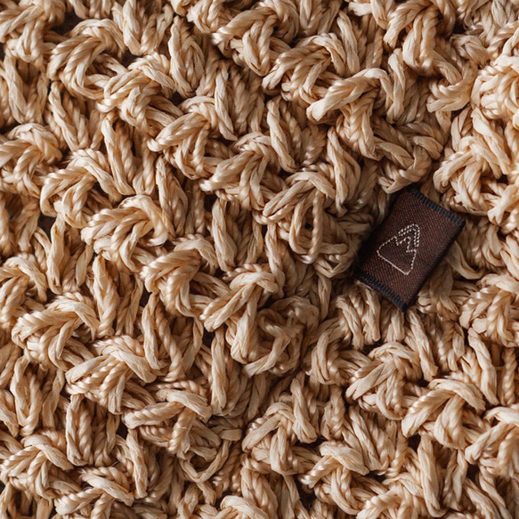 チクチクしないペーパー かごバッグ ちょうどいいサイズ感 大人かわいい フリル ミニ トートバッグ 軽量 夏 215 3枚目の画像