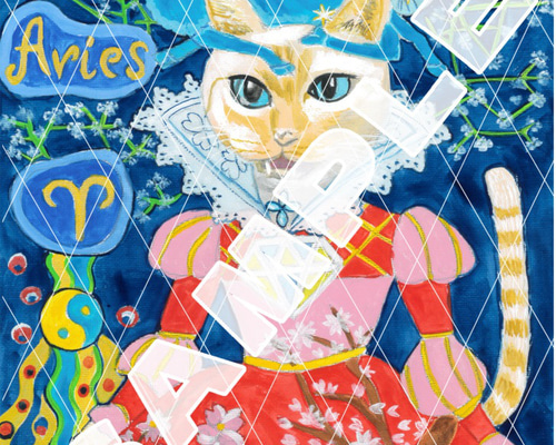 きみねこ絵画　❀龍繋ぎ❀ 3b3640_87be3fc3795448f69837448
