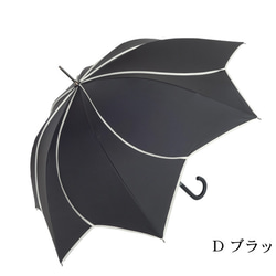 数量限定　特別価格　母の日　クラシコ　完全遮光　１００％　フラワーシルエット　晴雨兼用　日傘 7枚目の画像