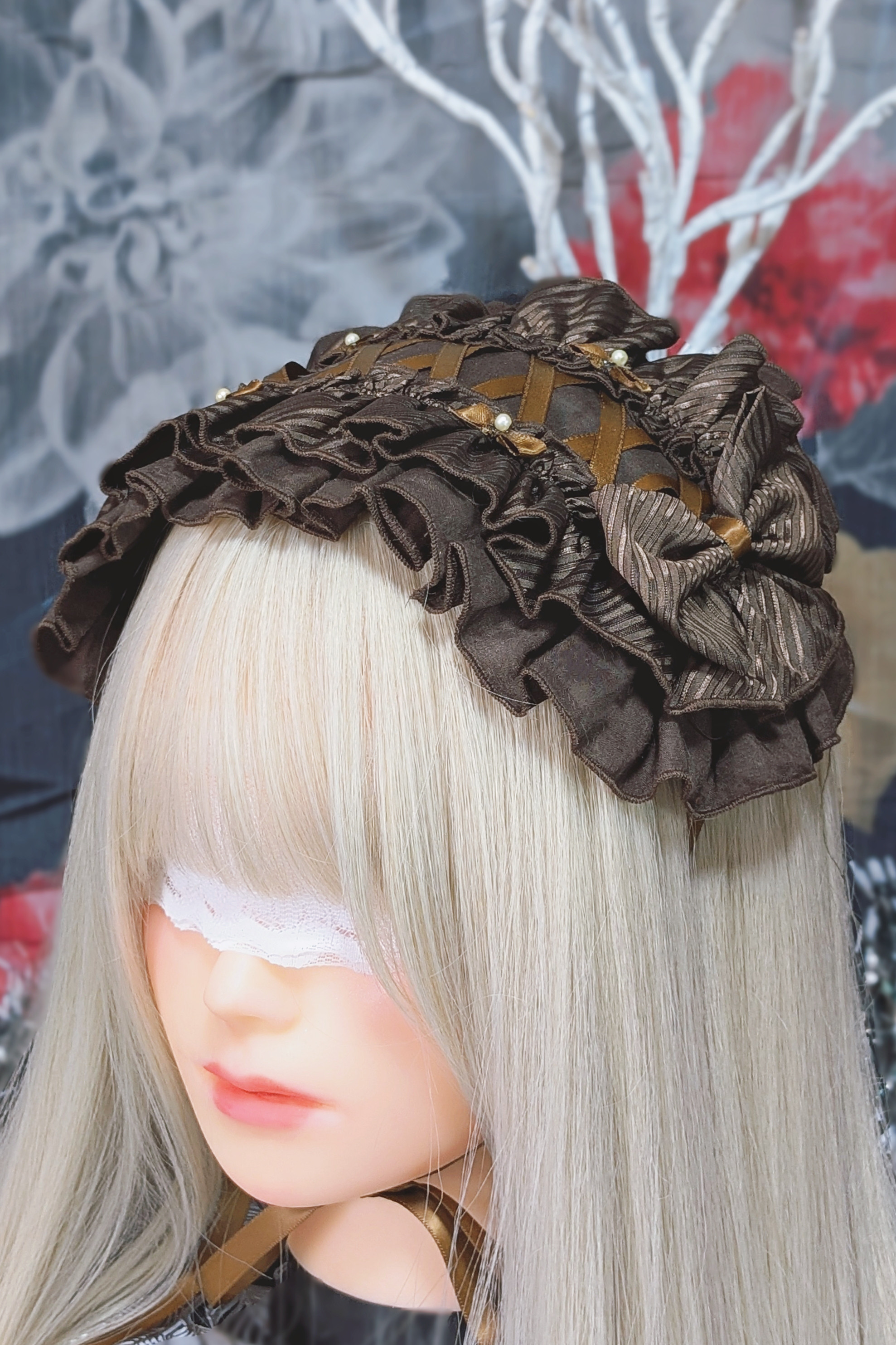 フリルヘッドドレス Doll Mignonette