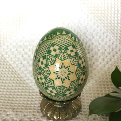 イースターエッグ(PYSANKY)  本物の卵です(๑˃̵ᴗ˂̵) 4枚目の画像