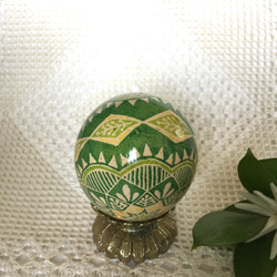 イースターエッグ(PYSANKY)  本物の卵です(๑˃̵ᴗ˂̵) 8枚目の画像