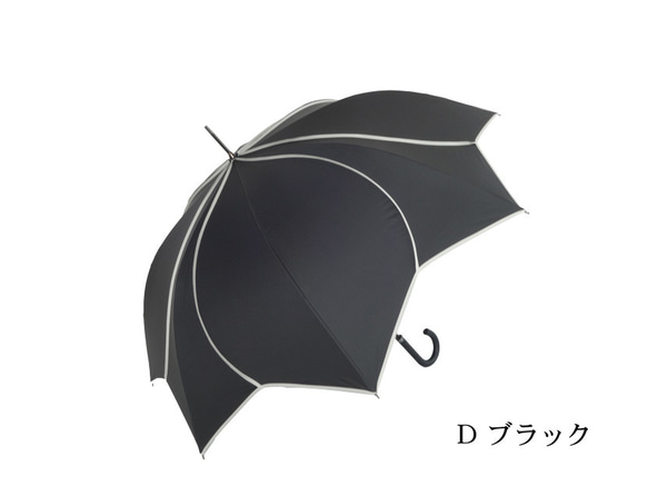 数量限定　特別価格　母の日 クラシコ 晴雨兼用日傘 完全遮光 100% 日傘 1級遮光 フラワー 花びら 6枚目の画像