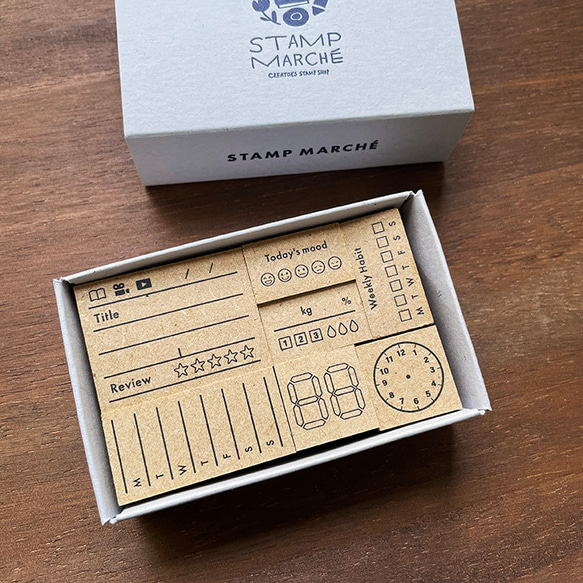 筆記本郵票盒 02 (kit-004) 郵票 郵票 行程表書 生活日誌紀錄 第11張的照片