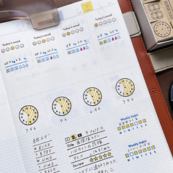 手帳スタンプBOX 02（kit-004）はんこ ハンコ スタンプ スケジュール帳 ライフログ 記録 9枚目の画像