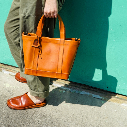 LEATHER TOTE BAG | CTHY