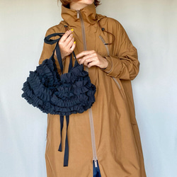 ⚮̈ミナペルホネン jungle relief シプリバッグ 巾着ショルダー