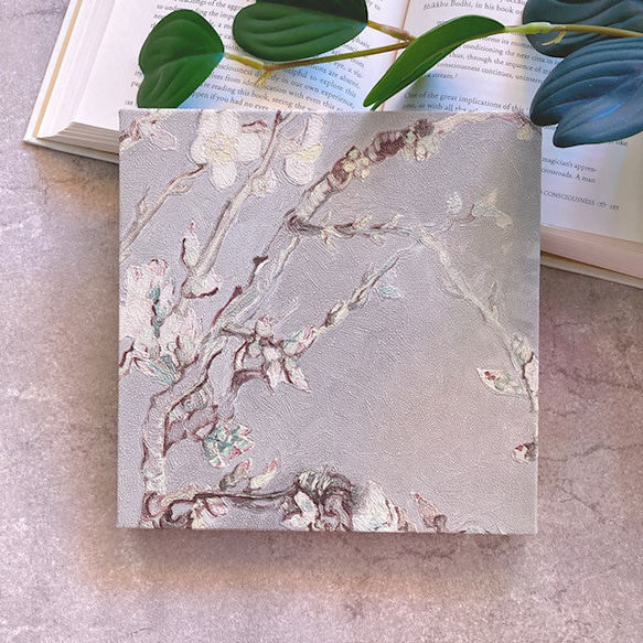 アートパネル【17.5㎝】花咲くアーモンドの木の枝　インテリア雑貨　№033 5枚目の画像