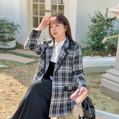 春新作 XL~5XL スーツジャケット レディース 大きいサイズ 着痩せ ol
