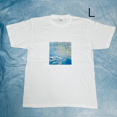 モネ 睡蓮のとき Tシャツ 睡蓮(Inv.5164) | 日テレポシュレ本店