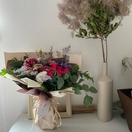 生花/花束/大きめ花束/特大花束/お祝い/送別/卒業式/卒園式/母の