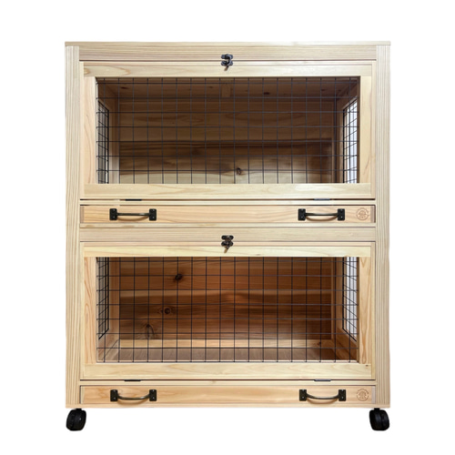 木製ケージ 収納 ウサギ小屋 本棚 ペット小屋 サークル 動物 