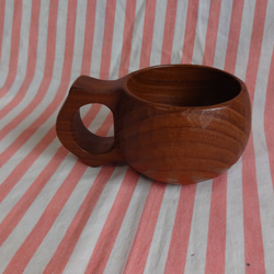 本桑の一木彫りコーヒーカップ　 12枚目の画像