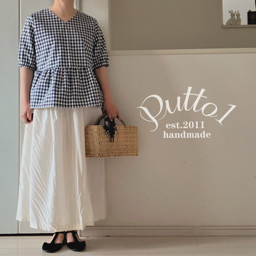 最終値下げ 美品GAUZE# /リネンギンガムチェックギャザーブラウス 楽天市場】Gauze# ガーゼ コットン ギンガム シン ルーミー