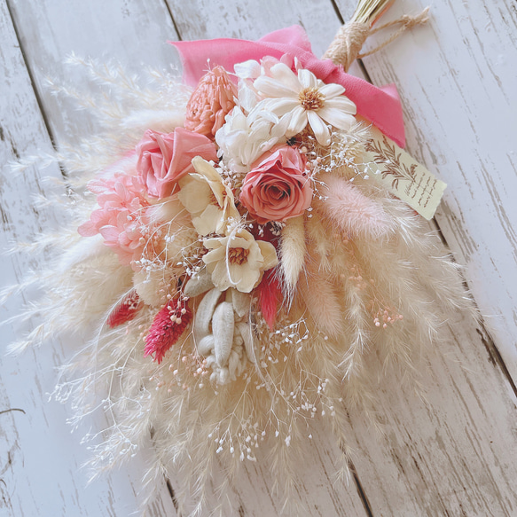 ドライフラワースワッグ＊ドライフラワー♡ブーケ スワッグ Arkflower  