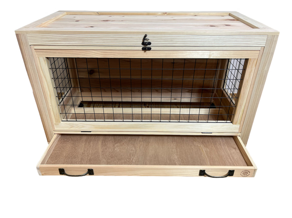 木製ケージ　ウサギ小屋　ネコの家　ペット小屋　サークル　動物　フェレット　チンチラ　屋外 
