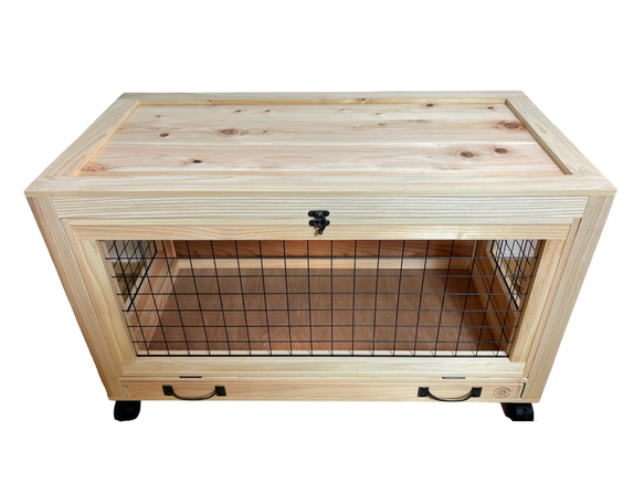 木製ケージ　ウサギ小屋　ネコの家　ペット小屋　サークル　動物　フェレット　チンチラ　屋外 