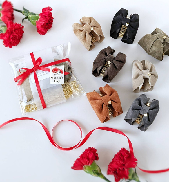 8個限定母の日2025】〜選べる2色〜 本革♡スエード 大人のためのバンス