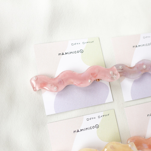 サイドの髪を挟むだけ！うねうねヘアクリップ♡【推し活にも】 ヘア
