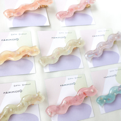 サイドの髪を挟むだけ！うねうねヘアクリップ♡【推し活にも】 ヘア