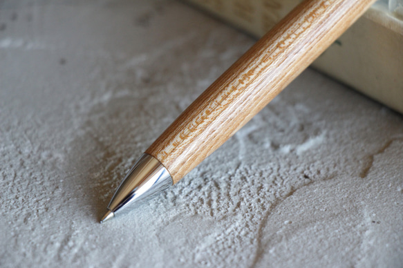 「日本を代表する広葉樹の銘木 欅 ケヤキ Pencil 0.5mm」木軸 シャープペン Viriditas 銘木 ペン 2枚目の画像