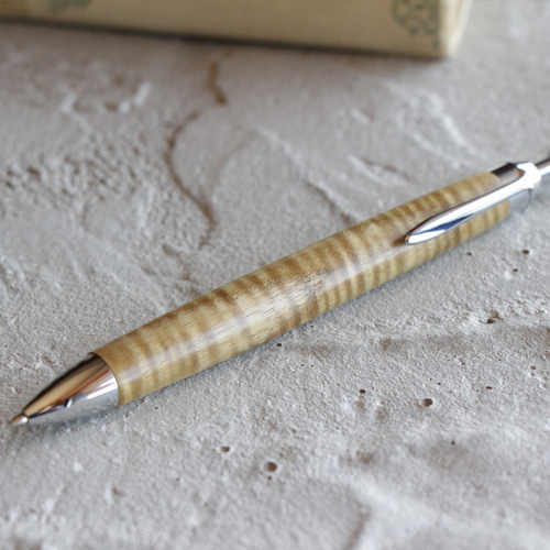 沈金の輝き キハダ 黄檗 縮杢 Pencil 0.5mm」木軸 シャープペン