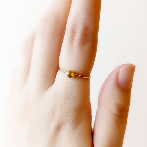 オレンジトルマリン　リング　オレンジトルマリン　指輪 オレンジトルマリン リング トルマリンリング 天然石 リング