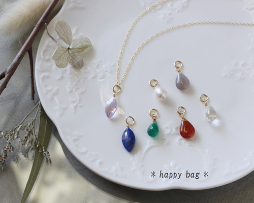 Creema限定春の福袋2024】ワクワク7days天然石ネックレス