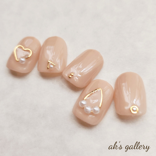 ピアス風ネイル ネイルチップ（つけ爪） ak's gallery 通販