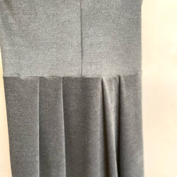 《大きいサイズ》コーデュロイのベーシックなジャンパースカート ＬＬ　１３号 チャコールグレー 15枚目の画像