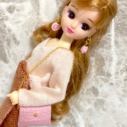 リカちゃんピンクバッグセット 5枚目の画像