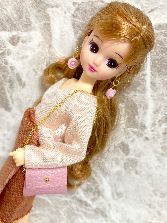 リカちゃんピンクバッグセット 5枚目の画像