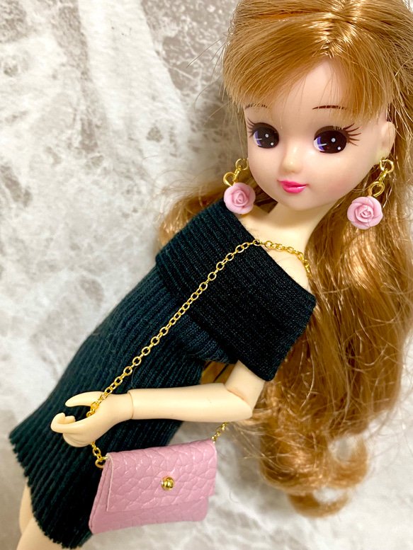 リカちゃんピンクバッグセット 4枚目の画像