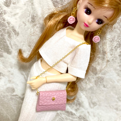 リカちゃんピンクバッグセット 3枚目の画像