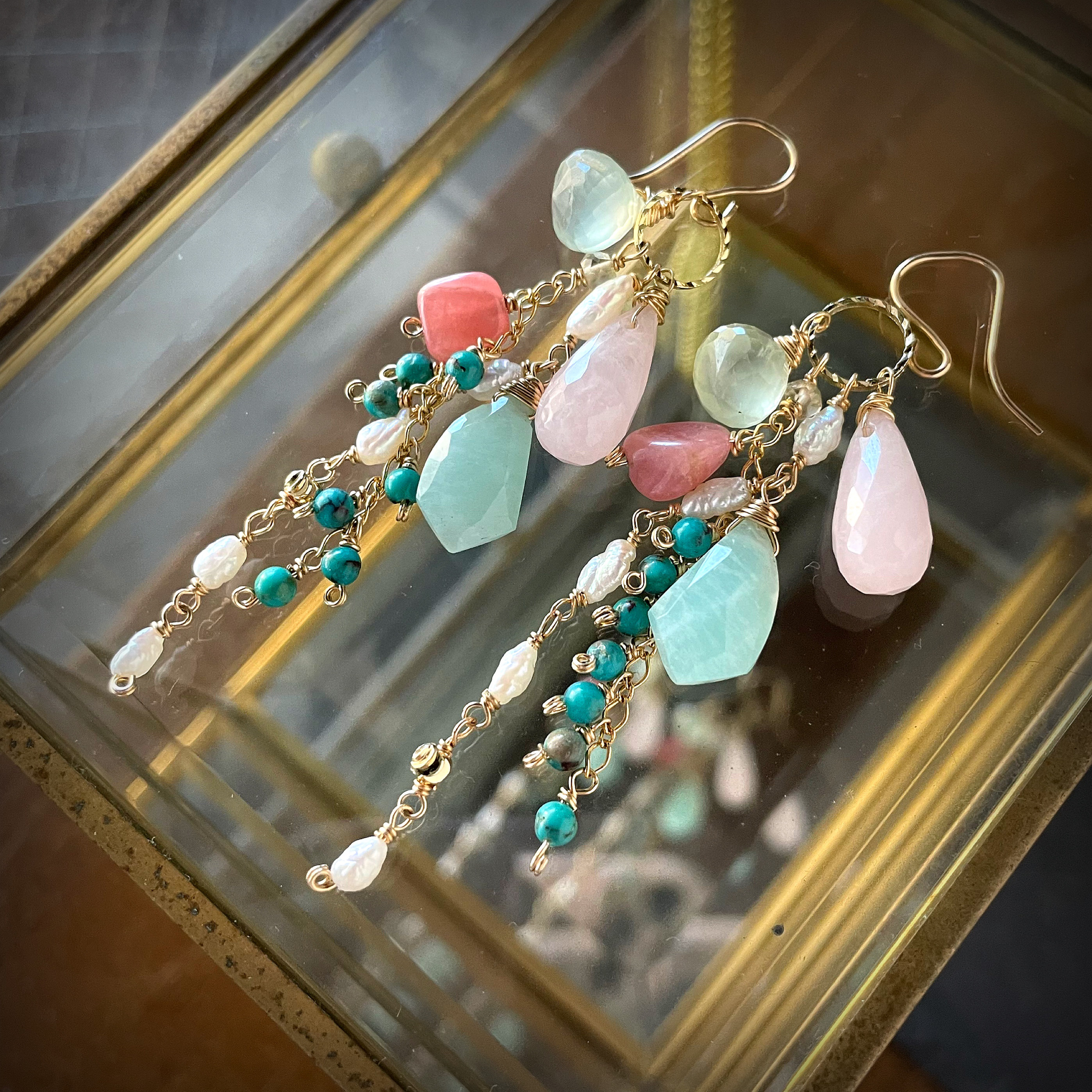 14kgf  マカロンのピアス