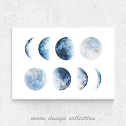 〈月の写真セット〉写真フレーム1点＋写真4枚 6枚目の画像