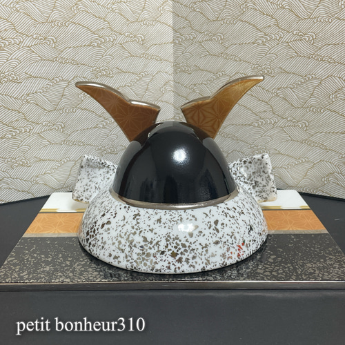 名入れ生年月日無料】ポーセラーツ兜こどもの日名入れ記念品