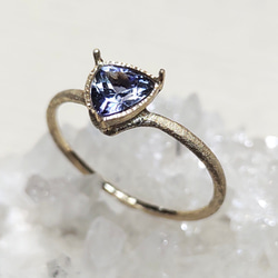 bicolor tanzanite＊K10 ring 1枚目の画像