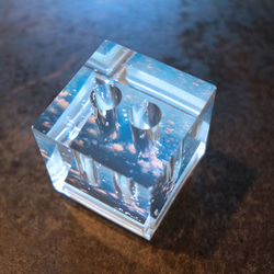 Cube PenStand。“HAKOSORA” 箱空 〜空〜 3枚目の画像
