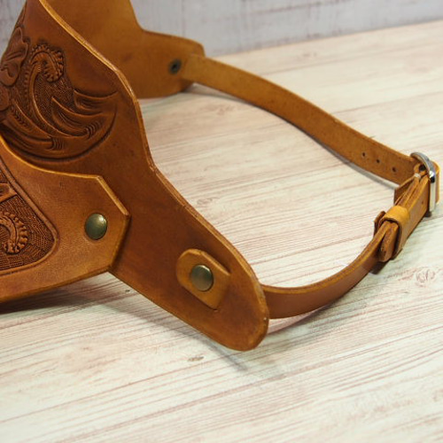 革カービング「サンバイザー」:A キャップ 『オッカン』 通販 17463379