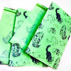 5 Cats - Waxpaper bookjacket 1枚目の画像
