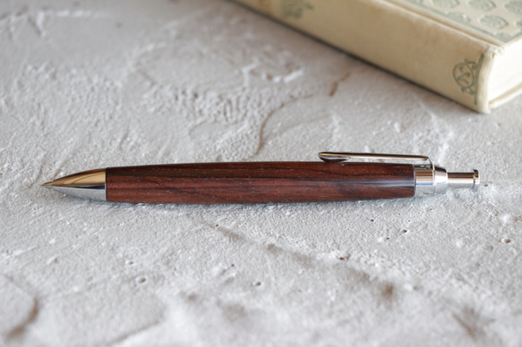 「「ココボロ ローズウッド Pencil 0.5mm」木軸 シャープペン Viriditas 銘木 ペン 6枚目の画像