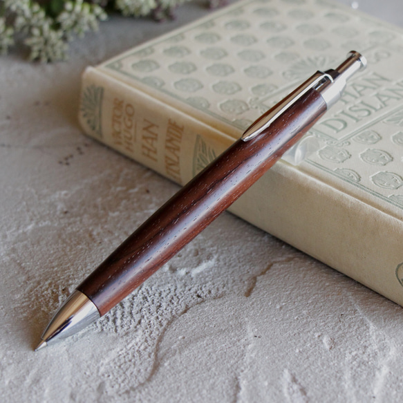 「「ココボロ ローズウッド Pencil 0.5mm」木軸 シャープペン Viriditas 銘木 ペン 1枚目の画像