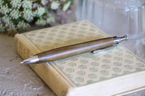 「癒やしの香木 聖木 パロサント Pencil 0.5mm」木軸シャープペン Viriditas 銘木 ペン 4枚目の画像