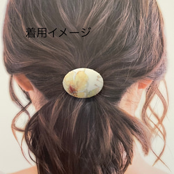 リバティプリント(ラミネート)使用　イルマのヘアゴム 18 2枚目の画像